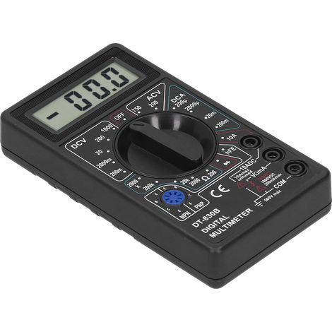 DT830B Multimeter Tragbares digitales LCD-Voltmeter/Amperemeter für Elektriker (1/5)