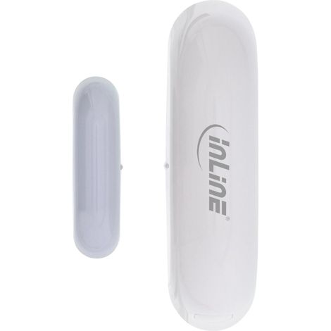 Sensore porta finestra smart home inline 40152 senza fili batteria CR2