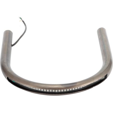 Telaio per telaio posteriore ad anello per stile cafe racer, tubo piatto adatto per Honda con luce freno e indicatore di direzione 210mm -Crezuo