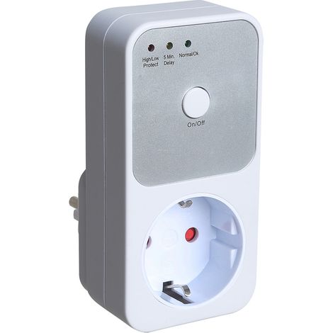 Protecteur de réfrigérateur multifonctionnel prise de cuisine maison équipement électrique plus sûr interrupteur tension automatique (1/5)
