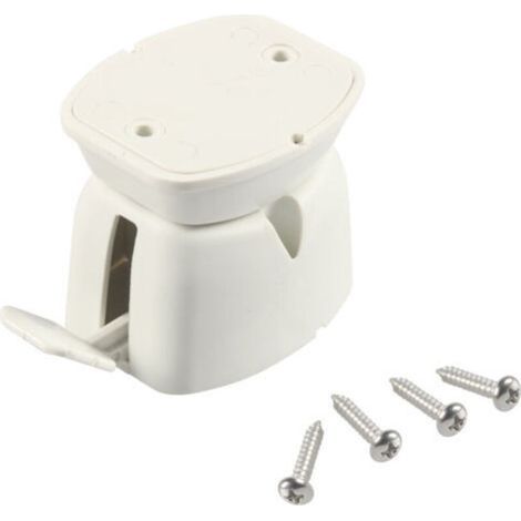Pince de porte statique pour camping-car, tige de porte de bateau touristique, pince d'arrêt de porte en nylon pour camping-car, caravane, camping-car (blanc/1 pièces)