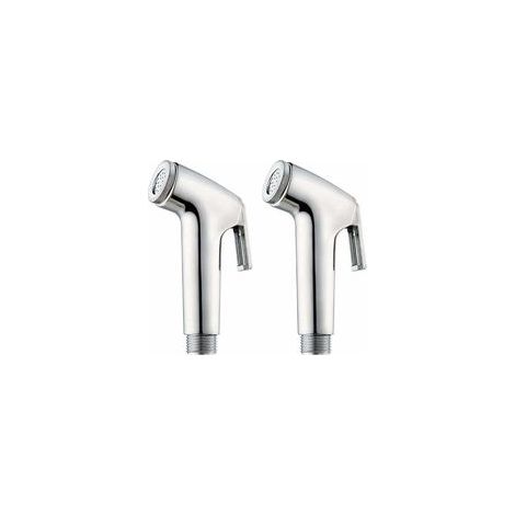 Lot de 2 douchettes WC spray pour nettoyage, bain animaux, hygiène – (1/5)