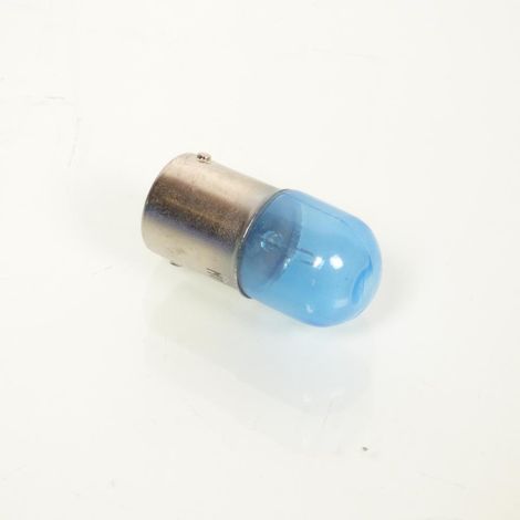 Blaue BA15S-Glühbirne, 12 V, 10 W, Flosser, für Motorrad, Auto, (1/5)