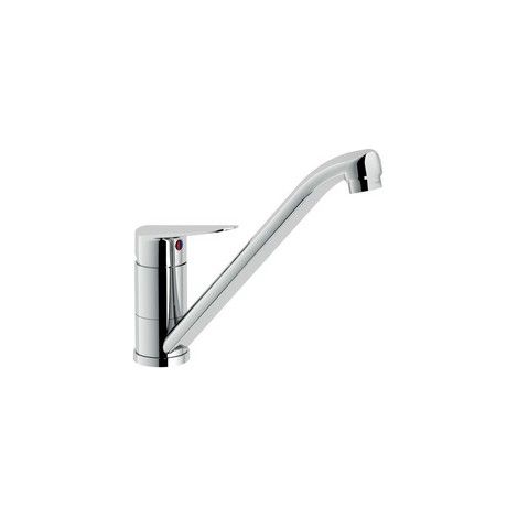 Miscelatore per lavello monocomando Nobili serie Blues BS101113/60CR Cromato - Ottone