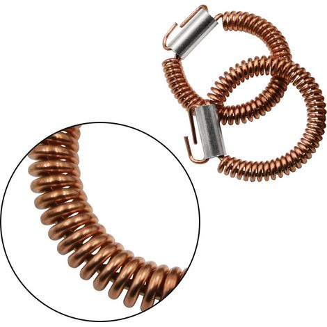 Juego de 2 anillos de acero de resorte de alta resistencia para mejorar la longevidad y la eficiencia de las herramientas para constructores profesionales y entusiastas de las mejoras del hogar.