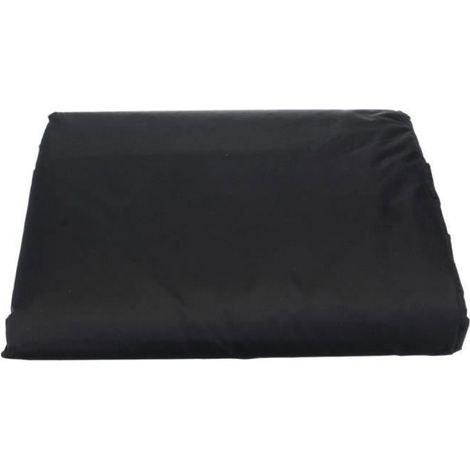 Housse de Meuble d'angle - MARQUE - Noir - 200 x 270 x 90 cm - Meuble de jardin Noir noir HOUSSE POUR MEUBLES DE JARDIN (1/4)