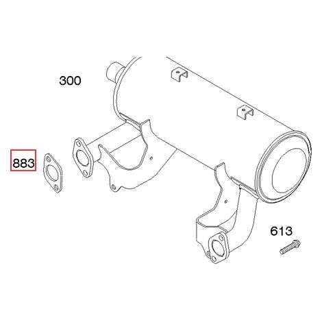Original BRIGGS & STRATTON junta motor cortacésped 807326