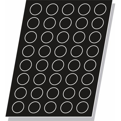 Moule Flexipan® Plaque Silicone 24 à 60 Tartelettes Rondes - Pujadas