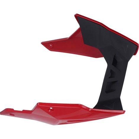Cache-moteur de remplacement pour motos F900R 2020-2022, surface lisse, rouge. (1/5)