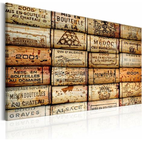 Tableau vignoble de souvenirs - 90 x 60 cm (1/4)