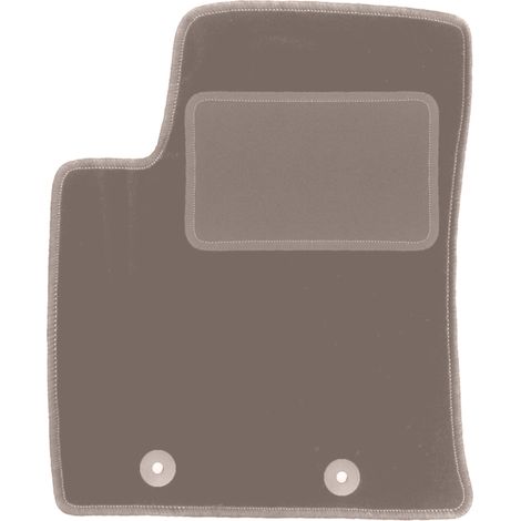Tapis conducteur beige pour : Hyundai i10 II à hayon (2013-)