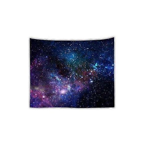 Psychedelischer Wandteppich, Sternbild, Galaxie, Universum, Wandbehang, Bettwäsche, Sternenhimmel-Wandteppich, Stranddecke, Picknickdecke, 150 x 130 cm