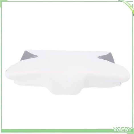 Oreiller cervical - FAFEICY - Mousse à mémoire de forme - Ergonomique - 13x7x2,6 cm - Lavable en machine (1/5)