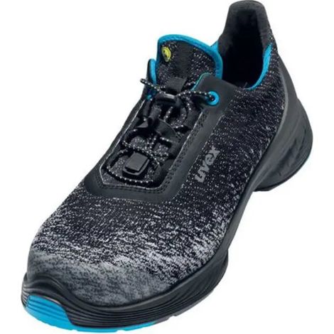 [NEUWERTIG] B-Ware Uvex Halbschuhe Sicherheitsschuhe Arbeitsschuhe S1 P Src Schwarz Blau Größe 46