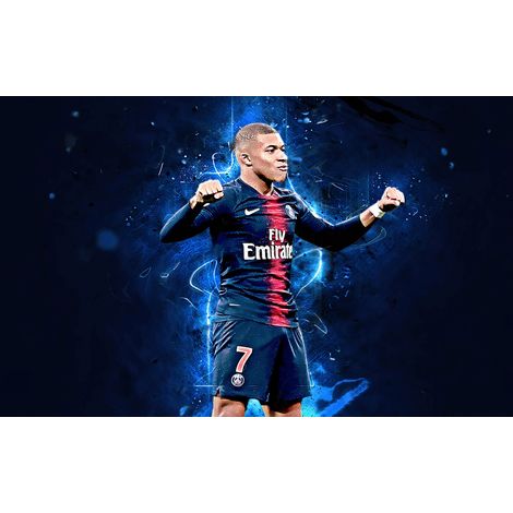 Papier peint panoramique Football - Joueur de Foot - 325 cm x 203 cm (1/2)