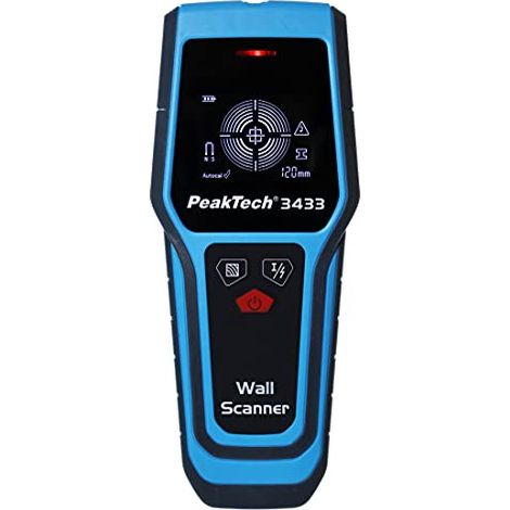 Strumento di misura elettronico PeakTech 3433 rilevamento profondità 20-120mm (1/4)