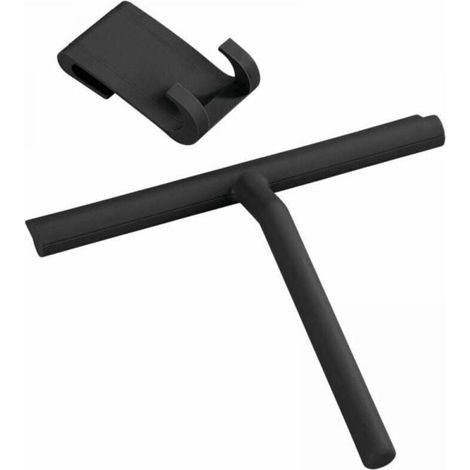 Window and Cabin Squeegee, [Black 21cm], Silicone Window Squeegee, Bathroom Mirror MUMU (1/4)