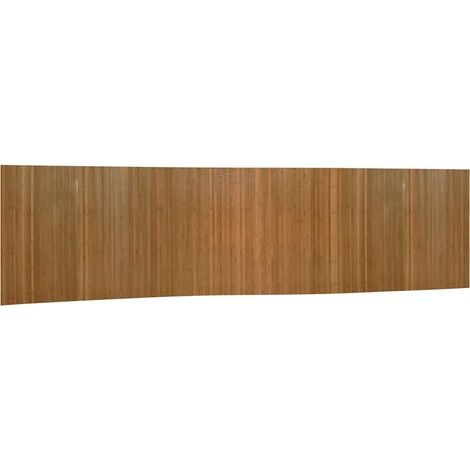 Cloison de séparation marron largeur 800 cm hauteur 165 cm bambou (1/5)