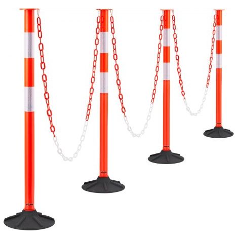 Poteau de Signalisation 4PCs 87 - 1 cm Balise de Délimitation (1/5)