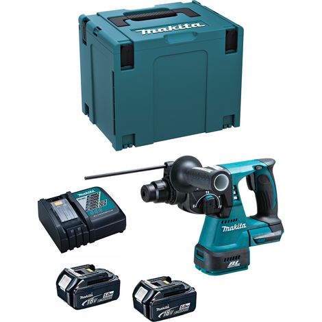 SDS-Plus Meißelbohrer 18V LXT (2x5,0 Ah) in MAKPAC - MAKITA DHR242RTJ