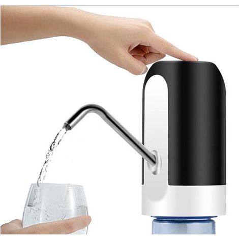 Distributeur d'eau avec pompe à eau électrique pour bouteille (blanche) (1/3)