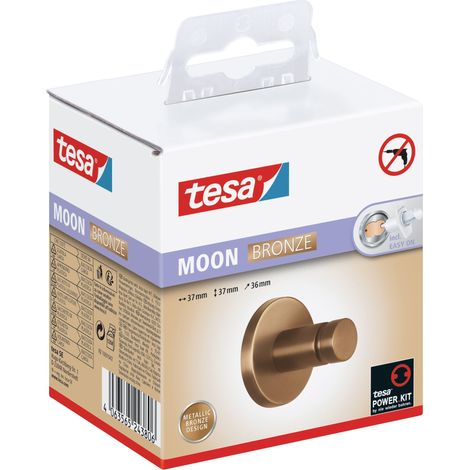 TESA MOON BRONZE CROCHET POUR SERVIETTE - 37 MM X 37 MM X 36 MM 40603-00000-00 (1/2)