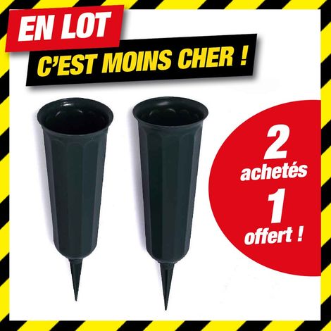 Offre en lot  : 1 lot de 2 vases (1/3)