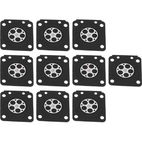 Lot de 10 joints de membrane de carburateur compatibles avec les tronçonneuses ZAMA MS210, MS230 et MS2500 (1/5)