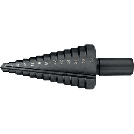 Foret etagé HSS M6-38 Van ommen