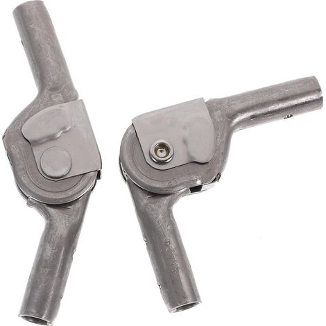 Charnière de Canapé Pliant à Cliquet en Acier 2 Pièces Inclinaison Réglable à Ressort, pour Siège et Lit, Accessoire Meuble Escamotable (1/5)