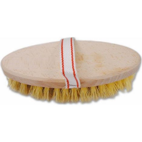 Spazzola con filamenti in PVC con Supporto in Legno (1/2)