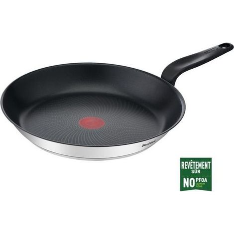 Poêle inox 28cm - Tefal - e3090604 (1/5)