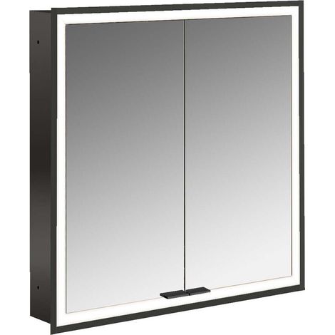 emco prime Lichtspiegelschrank, 600 mm, 2 Türen, Unterputzmodell, (1/5)