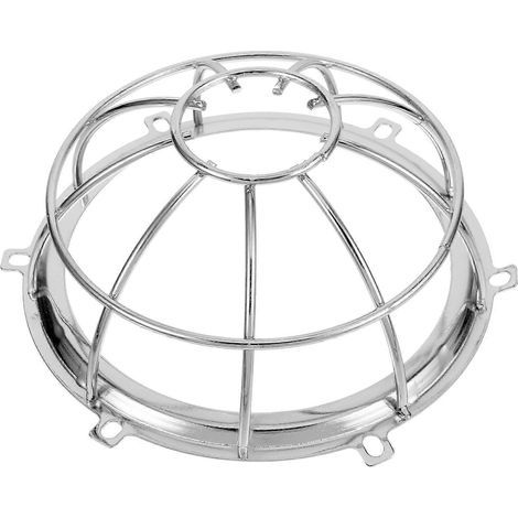 Schutzhülle für Rauchmelder, Schutzkäfig für Rauchmelder, Abdeckung für Rauchmelder – 15,70 x 15,70 x 6,90 cm – Silber (1/4)