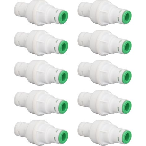 10 accessoires d'arrivée d'eau, marteau étanche de sécurité, détendeur à passage direct à 3 points, vanne de régulation de pression pour purificateur d'eau (1/5)