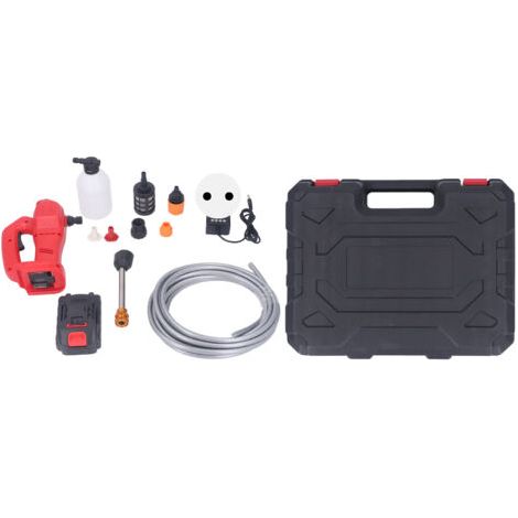 BUNTHAUS Cordless Pressure Washer 350PSI 9m Range 60W Portable Battery Powered High Car Cleaner 100‑240V EU Plug (1/5)
