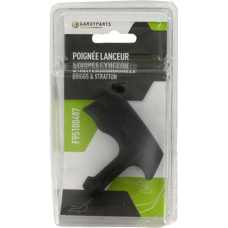 Maniglia ergonomica in plastica per avviatore manuale dei motori Briggs & Stratton. Per modelli 08p500, 090600, 09p600, 09p700.