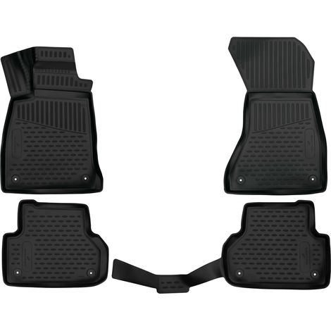 Tapis en caoutchouc XTR pour Audi A5 Sportback traction intégrale 06/2016-2024 (1/5)