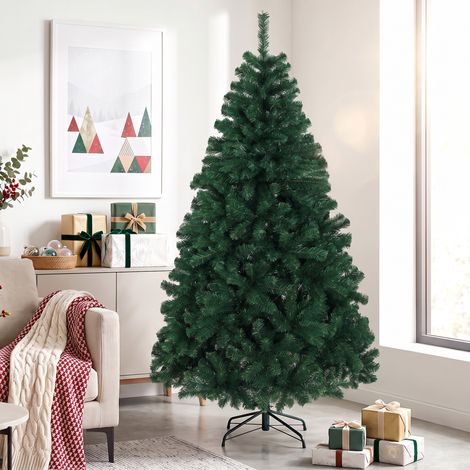 Sapin de Noël Artificiel 180 cm 700 Pointes Support Pliable en Acier (1/5)