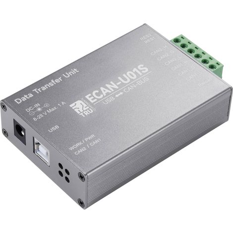 TRU COMPONENTS TC-ECAN-U01S Convertisseur CAN USB, Bus CAN 8 V/DC, 28 V/DC 1 pc(s) C785272 (1/5)