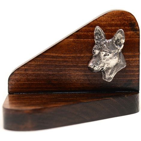Basenji, Basenji, Chien du Congo - bougeoir en bois en forme de chien, porte-bougie chauffe-plat, hommage canin par Art-Dog (1/5)