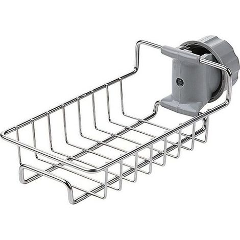Étagères sur pied, étagère de cuisine, porte-robinet en acier inoxydable, égouttoir à chiffons, articles ménagers KLB-AquaForge (1/5)