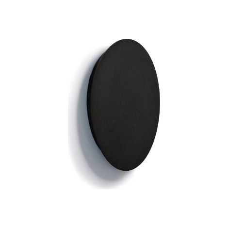 Applique LED Nowodvorski Ring nera in acciaio 9W 3000K