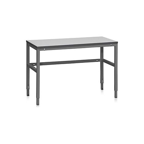 kaiserkraft Tavolo da lavoro Embla laminato grigio largh x (1/2)