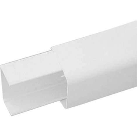 2 metri di canalina mcair per condizionamento - in pvc misura 110 x 75 ma110