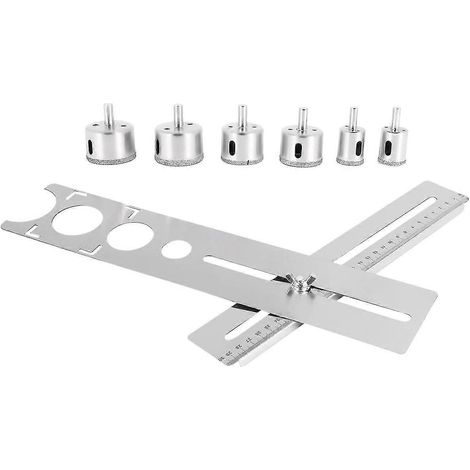 Nouveau gabarit de positionnement de carrelage réglable pour marquage mural, coupe-carreaux, perceuse à carrelage, outil pour marbre (1/5)