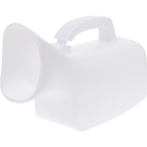 Urinoir pour femme, grande capacité, flacon à urine, urinoir en plastique transparent, récipient à urine (1/4)
