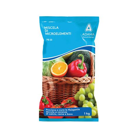 Abono PB 20 en polvo húmedo – 1 kg – Kollant – Aporte de microelementos para plantas vigorosas