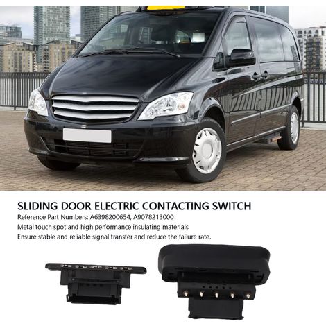 Interruttore elettrico per porta scorrevole A9078213000 - Kit di ricambio ad alta durata - 2 pezzi per Vito W639 Sprinter (1/5)