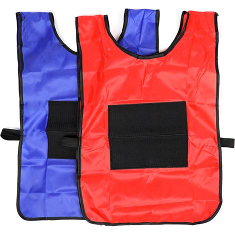 Jeu de balles à scratch avec 2 gilets cibles et 10 balles à scratch. Jeu de lancer avec gilet adhésif et ensemble de balles à scratch pour enfants. (1/5)